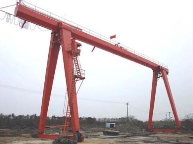20 tonna elektromos emelőtípus Single Beam Gantry Crane
