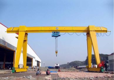 20 tonnás mobil egyrétegű Gantry Cranee